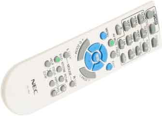 nec um383wl remote control
